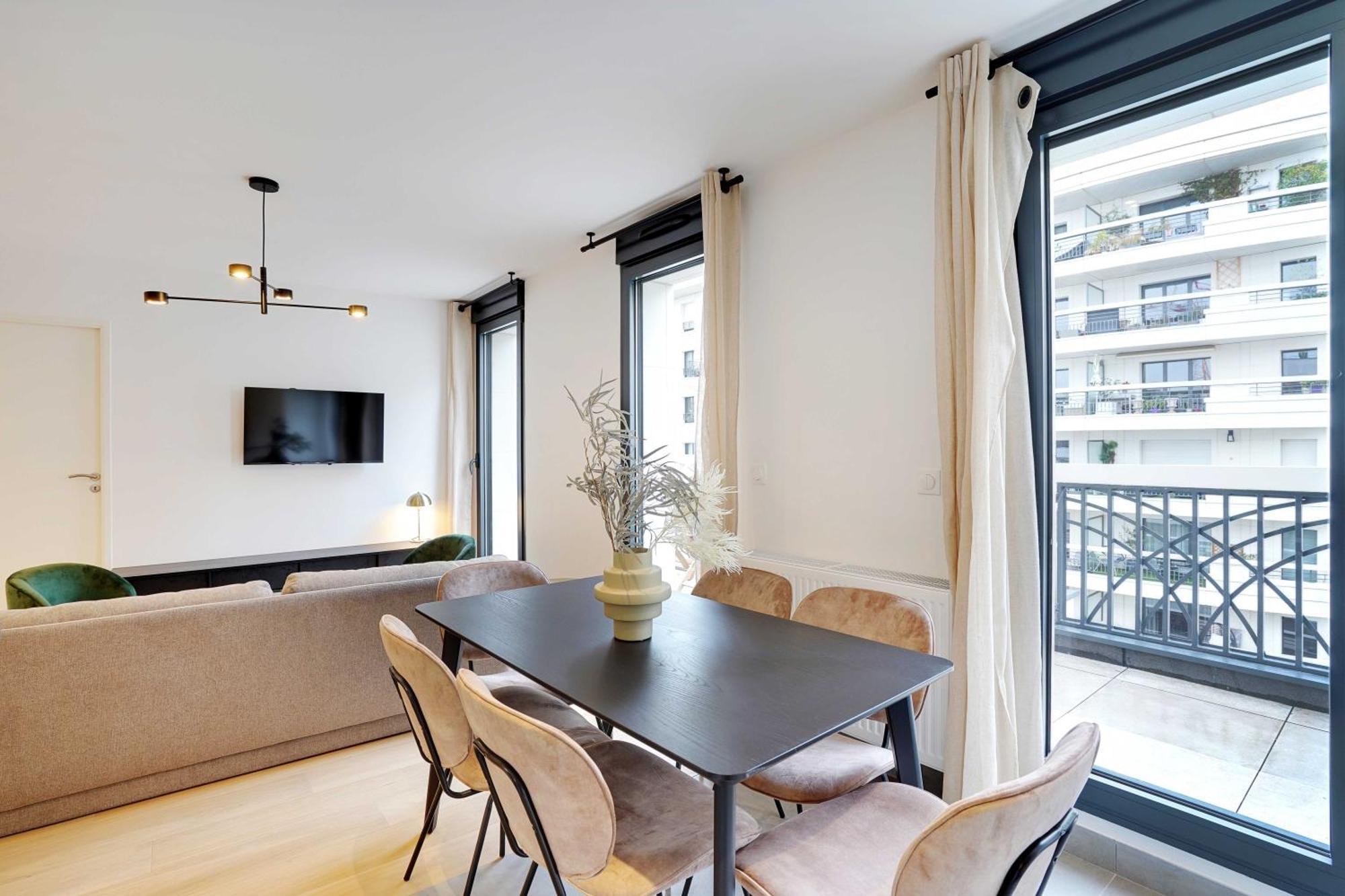 Raffinement Et Confort Dans Cette Residence A Levallois-Perret Zewnętrze zdjęcie