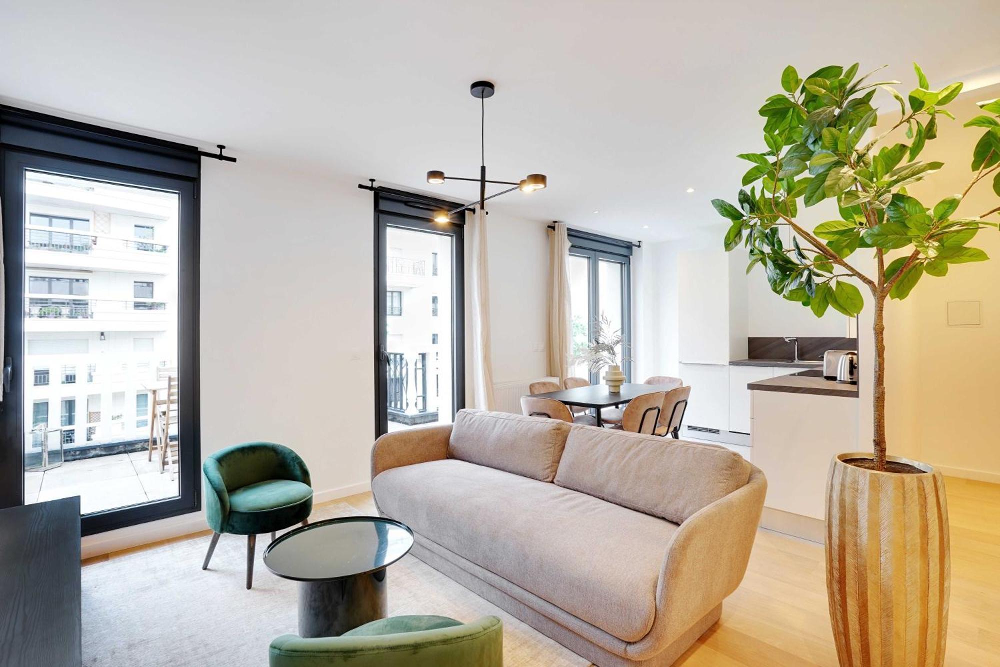 Raffinement Et Confort Dans Cette Residence A Levallois-Perret Zewnętrze zdjęcie